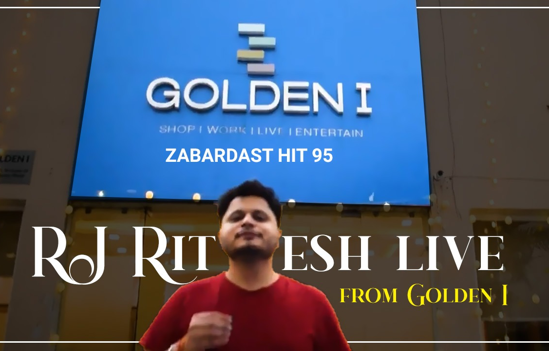 RJ Campy and Ritesh Live at Golden I Site for Navratri Carnival
